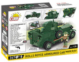 Rolls Royce Armoured Car WWI - COBI 2988 - 267 Bricks - BRICKTANKS