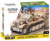 SD.KFZ.10 Demag D7 - COBI 2273 - 283 bricks - BRICKTANKS