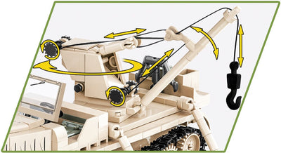 SD.KFZ.9/1 Famo Half-Track - COBI 2281 - 498 Bricks - BRICKTANKS