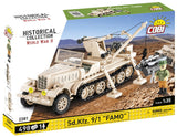 SD.KFZ.9/1 Famo Half-Track - COBI 2281 - 498 Bricks - BRICKTANKS