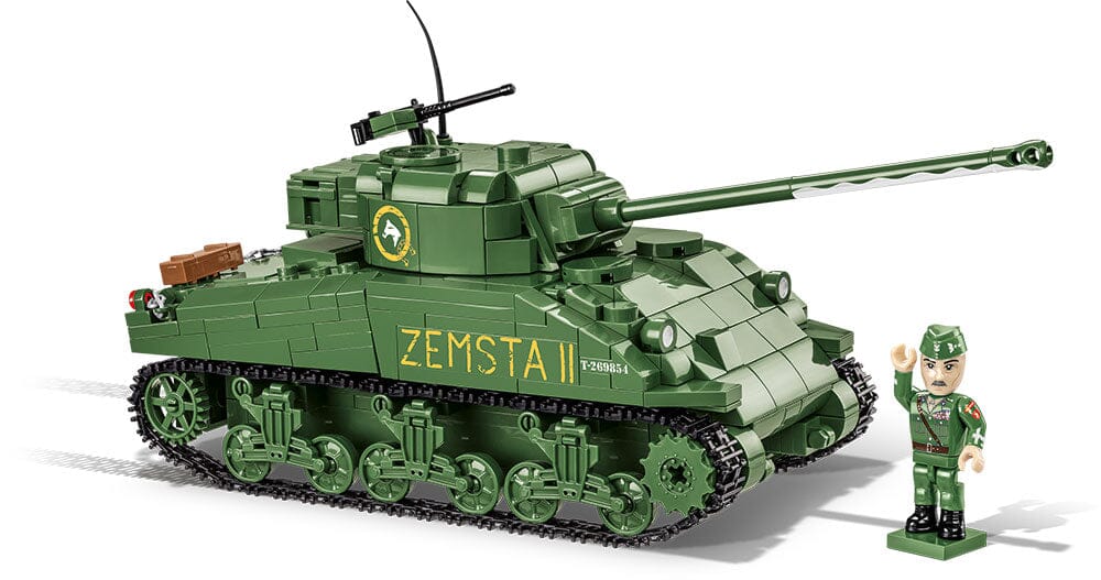 Sherman IC Firefly 'Zemsta II' brick tank model - COBI 2276 - 600