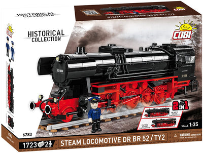 Steam Locomotive DRB Class 52/TY-2 - COBI 6283 - 1630 brick train Toys & Games Cobi 