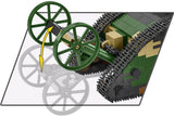 Tank Mark I (Male) no. c19 brick model - COBI 2993 - WWI 884 bricks COBI