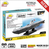 U-Boot U-94 (TYP VIIC) - COBI 4847 - 444 Bricks - BRICKTANKS