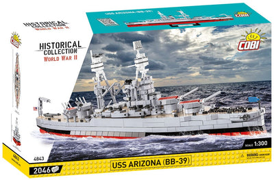 USS Arizona (BB-39) - COBI 4843 - 2046 Bricks - BRICKTANKS