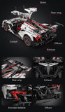 V12 Hyper Car RC - CADA C61053W - 4449 Bricks - BRICKTANKS