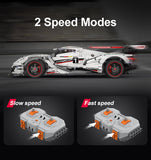 V12 Hyper Car RC - CADA C61053W - 4449 Bricks - BRICKTANKS