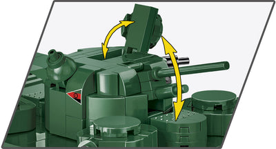 Vickers A1E1 Independent WW1 tank - COBI 2990 - 886 Bricks - BRICKTANKS