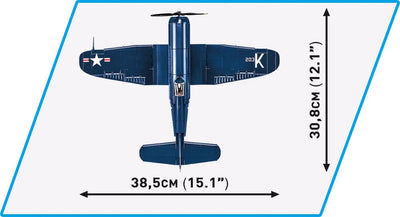 Vought F4U-4 Corsair - COBI 2417 - 510 Bricks - BRICKTANKS