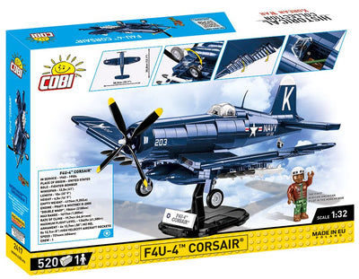 Vought F4U-4 Corsair - COBI 2417 - 510 Bricks - BRICKTANKS