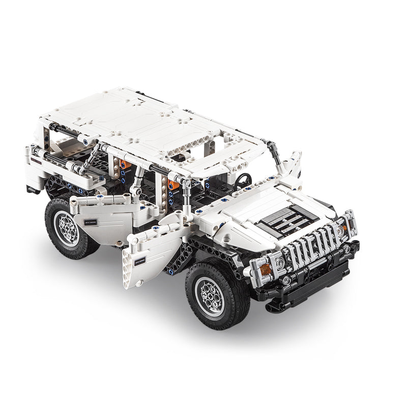 CHEETAH by SAFARI モナココーチ　モーターホームミニカー Warrior H2 RC Truck brick model kit - CADA C51044W - 575 bricks