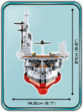 WWII Aircraft Carrier Graf Zeppelin - COBI 4826 - 3136 Bricks - BRICKTANKS