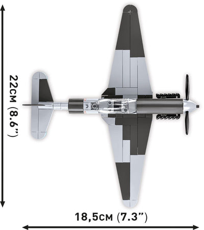 Yakovlev Yak - 1B brick plane model - COBI 5863 - 142 bricks Planes Cobi