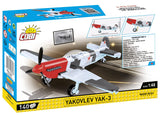 Yakovlev Yak-3 brick plane model - COBI 5862 - 140 bricks Planes Cobi