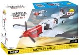 Yakovlev Yak-3 brick plane model - COBI 5862 - 140 bricks Planes Cobi