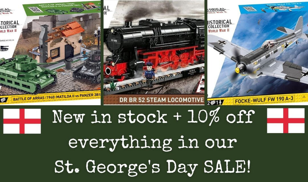 10% off everything - St George's Day Sale!
