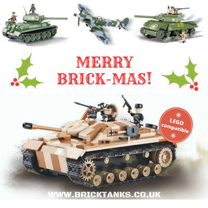 A gift with a difference: Brick Tanks & Planes + 25% discount code: XMAS25