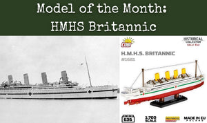 Brick Model of the Month: HMHS Britannic