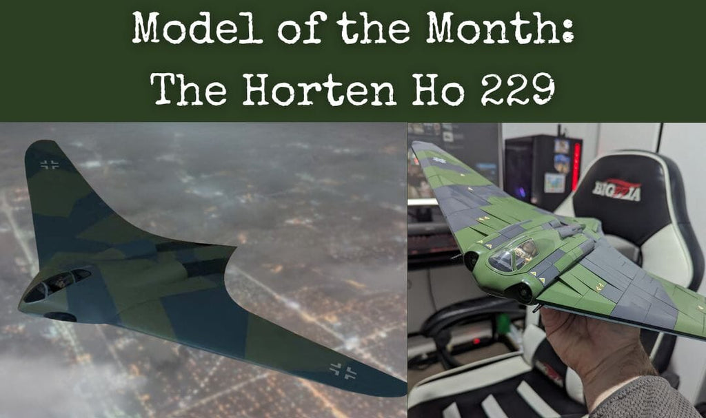 Brick Model of the Month: The fascinating story of the Horten Ho 229