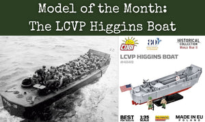 Brick Model of the Month: The Legendary LCVP Higgins Boat