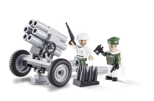Build video of the 15cm Nebelwerfer - 80 piece Cobi  compatible with LEGO rocket artillery set