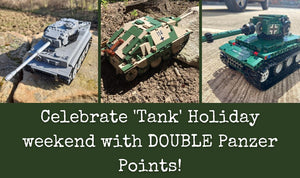 Celebrate 'Tank' holiday weekend with DOUBLE Panzer Points!