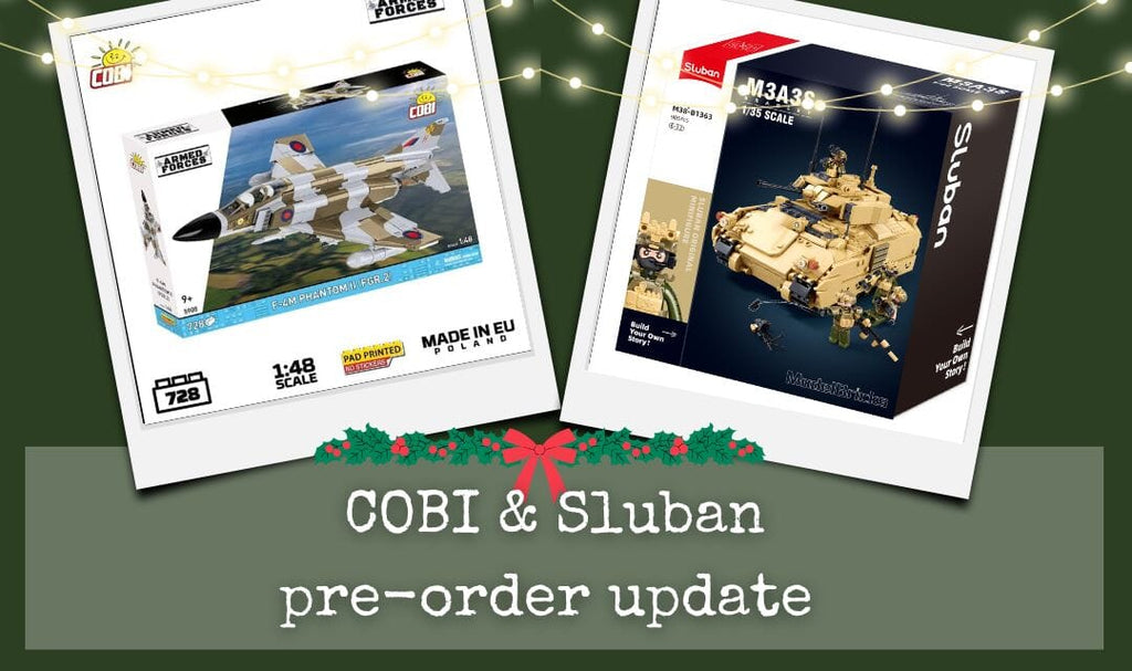 COBI & Sluban updates