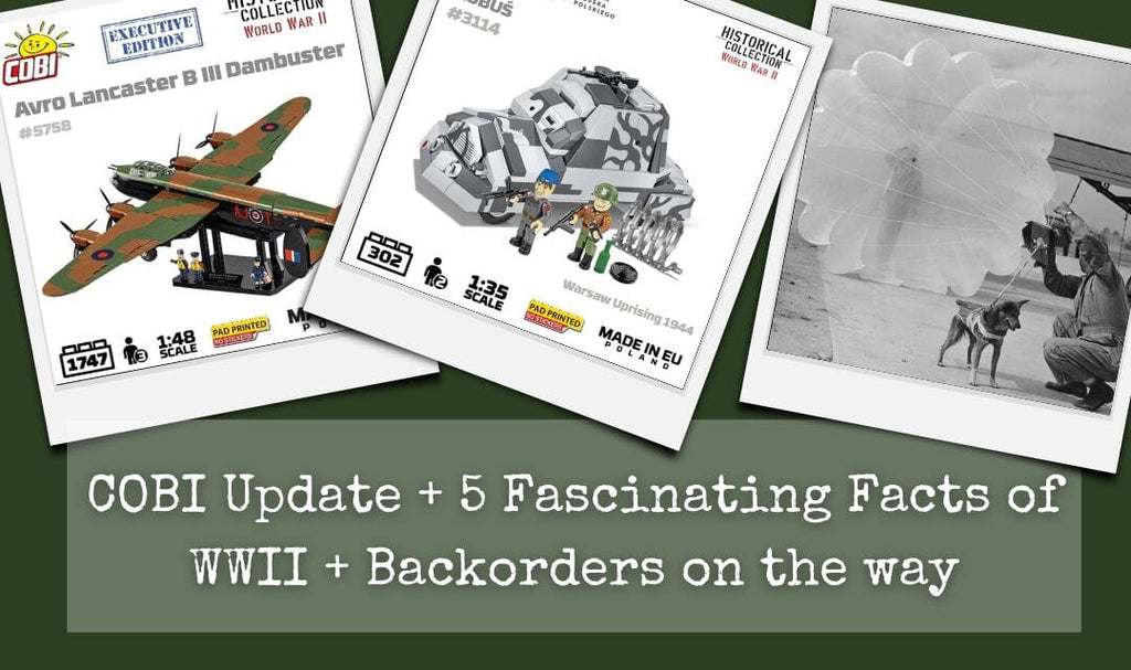 COBI Update + 5 Lesser Known WWII Facts