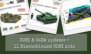 COBI update + Discontinued kits + CaDA update!