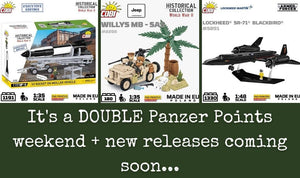 DOUBLE Panzer Points weekend!