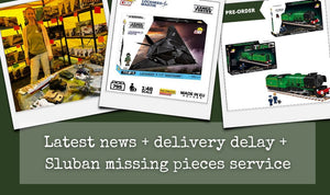 Flying Scotsman on the way + more Sluban aircraft