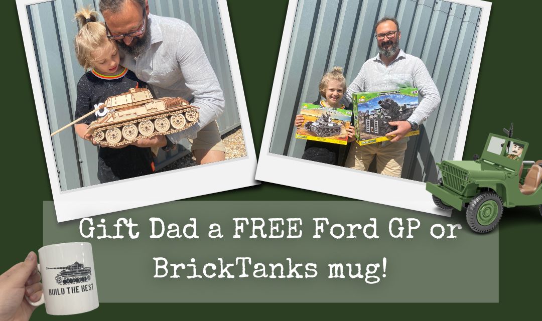 Free gift deal for Dad - BRICKTANKS