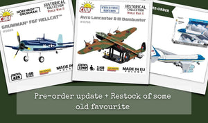 Lancaster "Dambusters" kits on the way + more