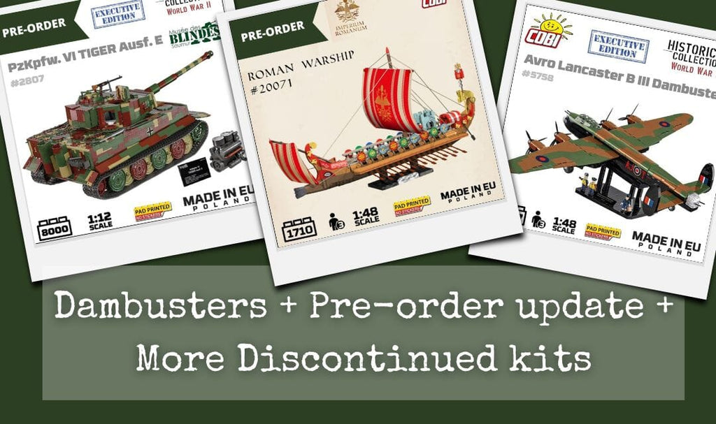 Last call for "Dambusters" pre-orders + the latest new kits