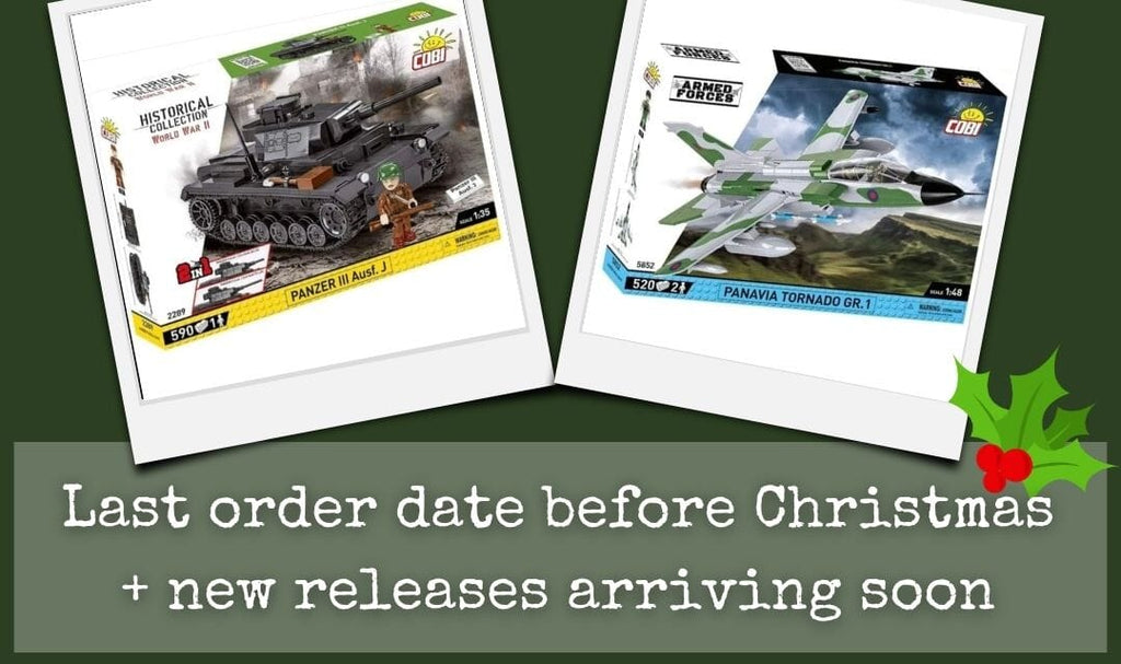 Last order date for Christmas + Pre-orders arriving soon!