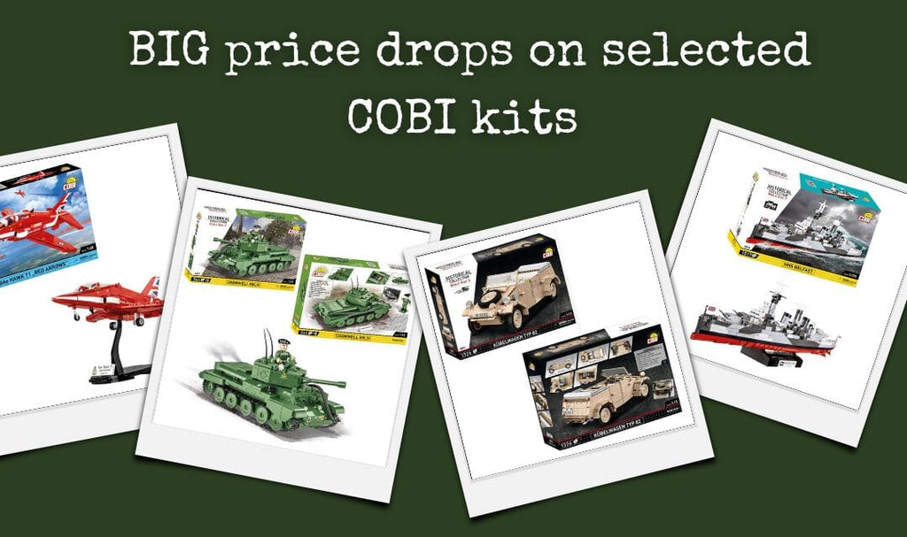 Latest COBI price drops & pre-orders