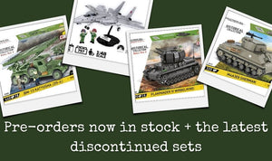 Latest pre-orders + discontinued sets