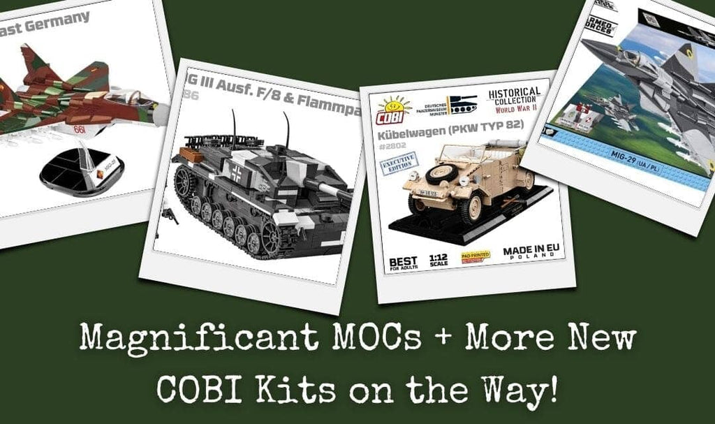 Magnificant MOCs + More New COBI Kits on the Way!
