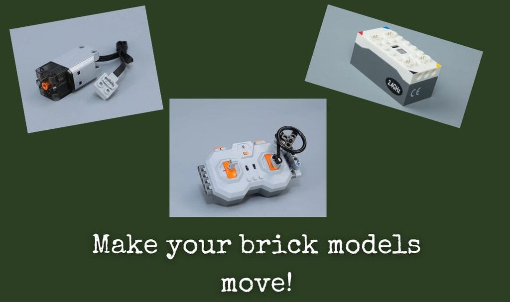 Make your bricks move with these RC components