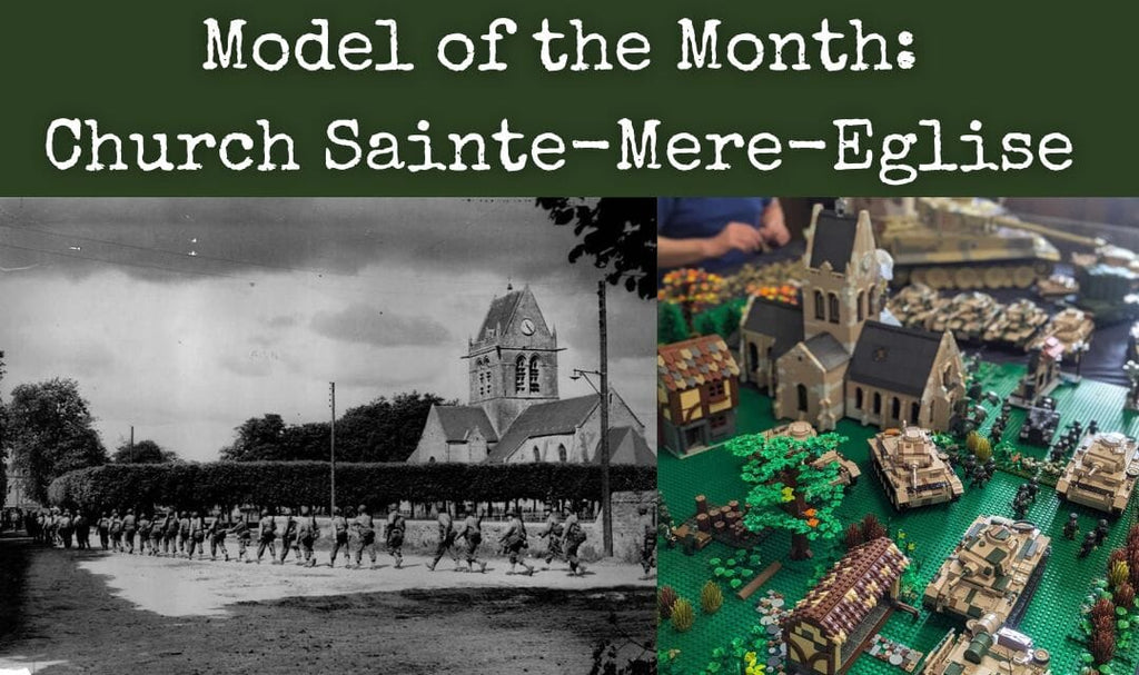 Model of the Month: Church Sainte-Mere-Eglise