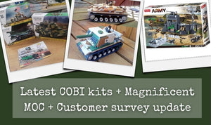 New COBI in stock + Sluban models on the way!
