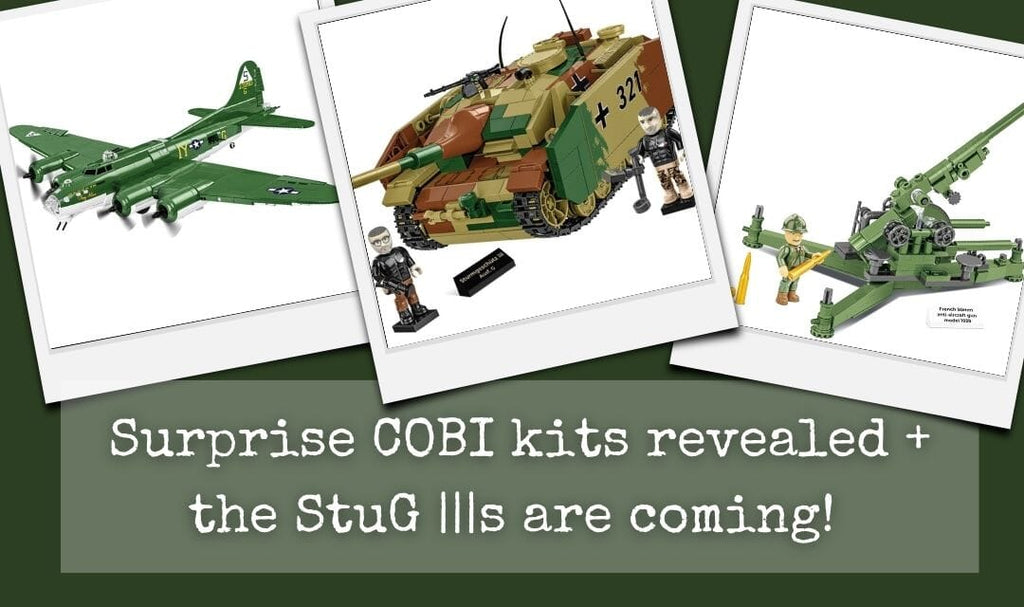 New COBI kits for Sept to Dec + Pre-Orders on the Way