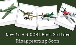 New in + Discontinued COBI kits not to be missed