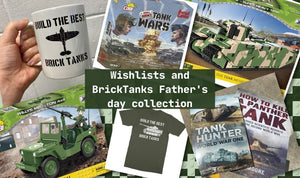 New site features + BrickTanks Father's Day collection