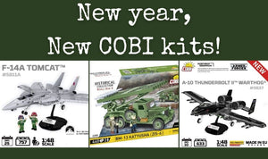 New year, New COBI kits!