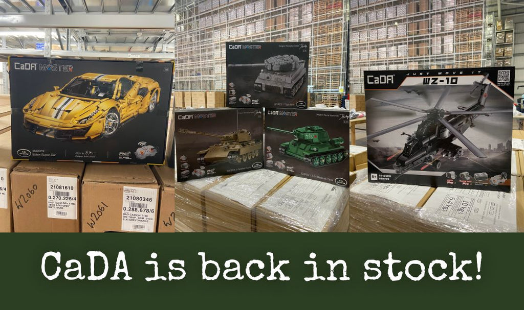 Our CaDA stock is here!