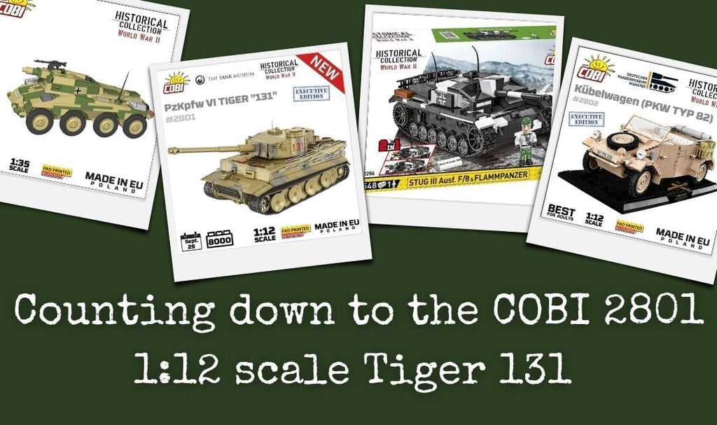 Pre-orders Update + Last call: 1:12 scale Tiger 131