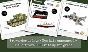 Rare COBI kits + New kits revealed