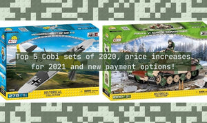 Find out which Cobi sets will cost more in 2021 before prices increase