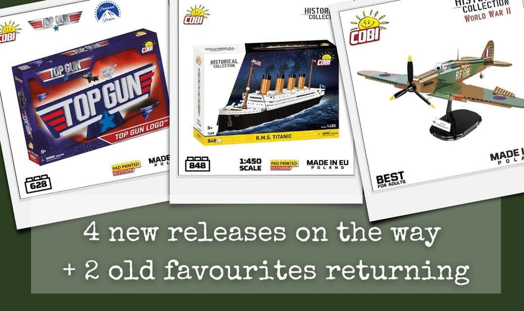 Top Gun Set Top Gun update + Retired models coming back – BRICKTANKS
